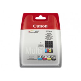 Canon CLI-551 - Pack de 4 -...