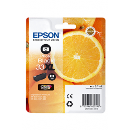 Epson 33XL Orange Noir,...