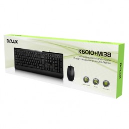 Ensemble clavier et souris filaires K6010U+M138U Delux