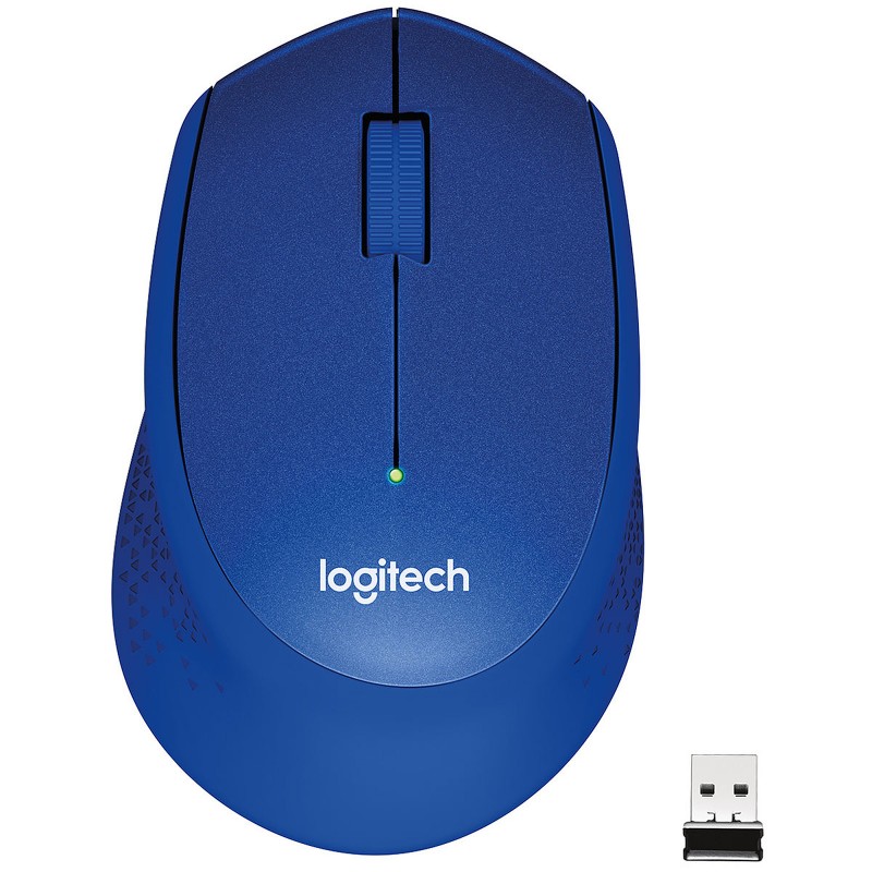 Souris sans fil bleue M330 910-004910 Logitech